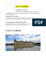 Le Château de Chantilly