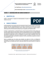 Guía 3 - Asignación de Direcciones IP