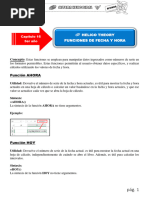 Capítulo 16 - 3er Año - Funciones de Fecha y Hora