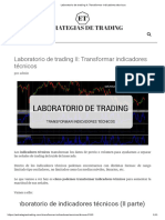 Tradingtransformarindicadores Técnicos