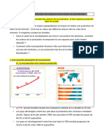 Thème 2-Chapitre 1-Cours - Une Diversifacation Des Epaces Productifs