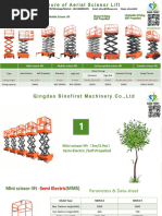 Brochure of Mobile Scissor Lift-Qingdao Sinofirst200826