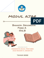 Modul Ajar Bahasa Indonesia - Teks Cerita Sederhana - Fase A