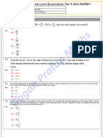 CGL 2023 Mains Answer Key in English