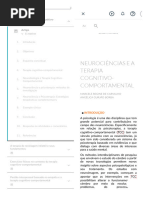 Neurociências e A Terapia Cognitivo-Comportamental - Secad