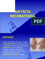 Curs 6 Artrita-Reumatoida