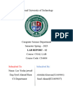 Abdullah Khurram - Coal Lab 12