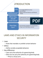 Laws and Ethics in Information Security