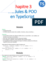 Chapitre 3 Modules POO en Typescript