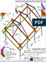 Drawing Detail Asy Portal Baja Ata Koordinat C3 SD F6 ISOMETRIC