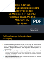 (Apoyo A Texto) - Pérez. Psicología Social. La Relación Entre Individuo y Sociedad