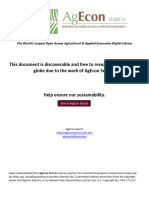 1.the Impact of Foreign Direct Investment (FDI) On Agricultural Growth in Nigeria