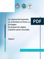 Libertad de Expresión Vs Derecho Al Honor