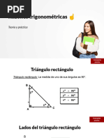 Trigonometría - Razones Trigonométricas