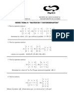 Series Matrices y Determinantes