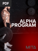 The Alpha Program