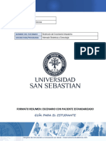 Guía para El Estudiante - Paciente Estandarizada - RCIU-1