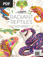 The Harmony of Colour Series Book 96 Radiant Reptiles