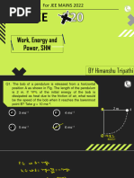 For JEE MAINS 2022: Work, Energy and Power, SHM