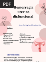 Sangrado Uterino Disfuncional