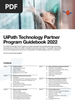 UiPath 2022 Tech Partner Program Guidebook