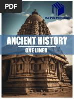 Sample Ancient History One Liner