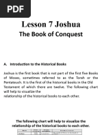 Lesson 7 Joshua