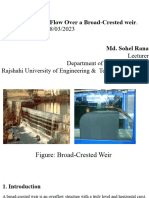 4.experiment No 4 - Broad Crested Weir
