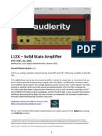 Audiority L12X Manual