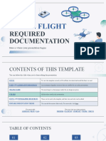 Drone Flight Required Documentation by Slidesgo