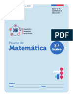 Prueba Matematica Cierre 2023 3 Basico