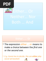 Either Or-Neither