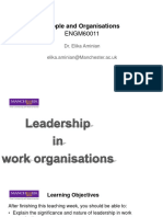 MACE60006. 2023-24. Sesssion 5. Leadership. Preliminary Slides