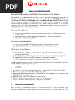 Acta de Reunion Ordinaria Del SUB CSST - 002 - PTAR NORTE ESTE 2020