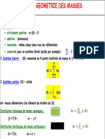 Cour Geometrie de Masse