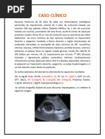 Caso Clinico de Hidatidosis