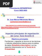 Definitivo 22.09.22 Presentación Asignatura y Tema 1 ADE y ADE Y DERECHO