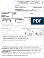 Devoir 1 Modele 5 Physique Chimie 1ac Semestre 2