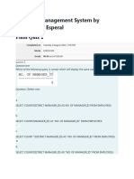 Database Management System Final Q2