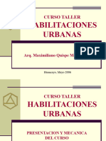 Copia de Curso Taller Habilitaciones Urbanas Huancayo