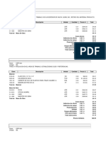 PRECIOS UNITARIOS - Michel