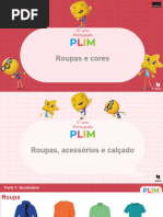 Roupas e Cores - Plim 4 Ano