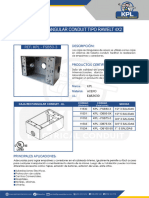 Caja Rectangular Conduit Tipo Rawelt