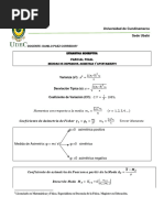 Estadistica I Grupo 201T Segundo Semestre 2023