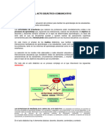 3 El Acto Didáctico