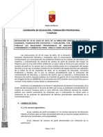 185188-Resolución de 10-07-2023 Relaciones Provisionales Curso 23-24 Maestros Desplazados, Confirmados y Cambios de Perfil