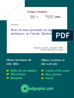 Bases de Datos Personales de Especialistas Quirúrgicos en Cancún, Quintana Roo