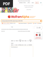 WolframAlpha Solutie Ecuatie