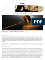 Foundation of Tortious Liability - Into Legal World