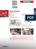 Installation Guide Renault MeganeII Rear Brakes